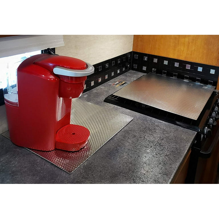 Heat Resistant Mat for Air Fryer, 2 Pcs Heat Resistant Pad Countertop Protector Mat Coffee Maker Mat, Men's, Size: Small