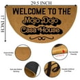 thumbnail image 5 of Mojo Dojo Casa Welcome Mat - Brown, Heavy Duty, 29.5 x 17 inch, Front Door Entryway Mat, 5 of 8