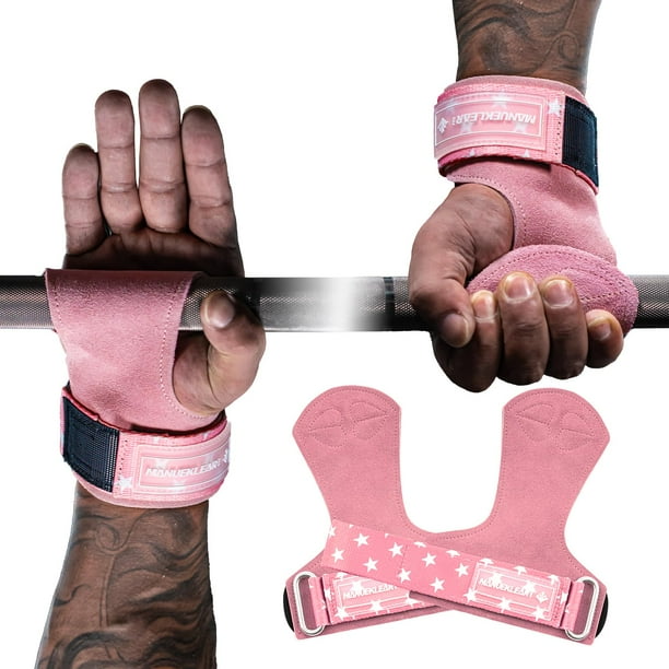 Muñequeras Gym Straps MANUEKLEAR de doble piel para levantamiento