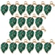 thumbnail image 2 of 20pcs hojas amuletos de joyería aretes colgantes brazaletes fabricando encantos, 2 of 4