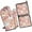 Pomeranian Dogs, variant on Poodles Kitchen Oven Mitt and Pot Holder Sets 2 Pcs for Baking, Cooking and Grilling, Heat Resistant Up To 392 °F