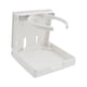 thumbnail image 2 of Portavasos plegable para pared, universal, ajustable, para botes y botellas blanco, 2 of 9