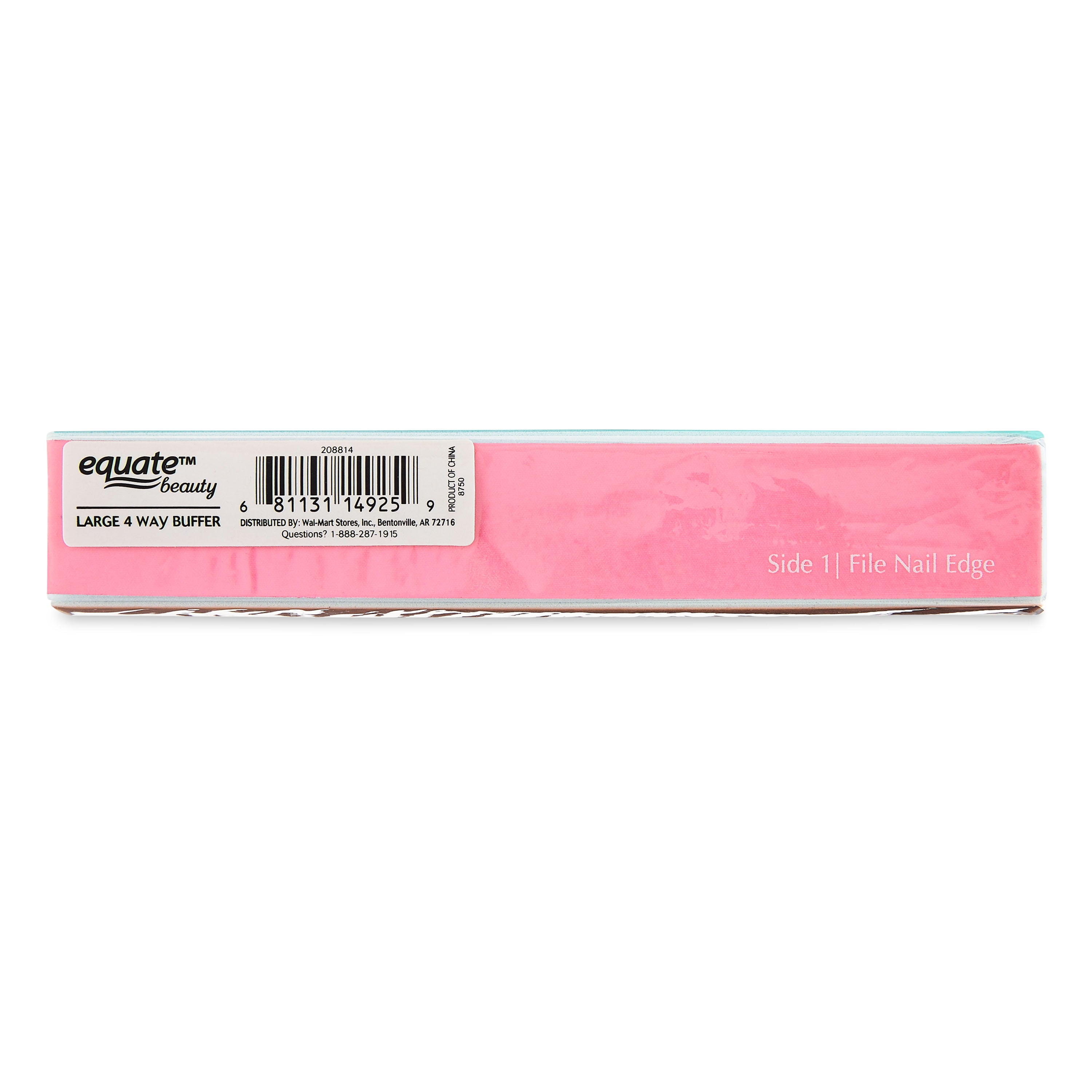 (5 pack) (5 pack) Equate Large 4-Way Nail Buffer, 1 Count