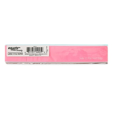 Equate Large 4-Way Nail Buffer, 1 Count
