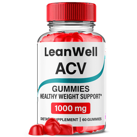 LeanWell Keto ACV Gummies 1000MG Advanced Formula Vitamin Lean Well 60 Gummies