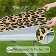 thumbnail image 6 of Leopard Tablecloth Animal Print Pattern, Modern Aesthetic Cheetah Spots, Fashion Design for Everyday Use, 6 of 6