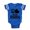 Royal Blue, variant on CafePress - FIN Peace Love JRT - Cute Infant Baby Football Bodysuit
