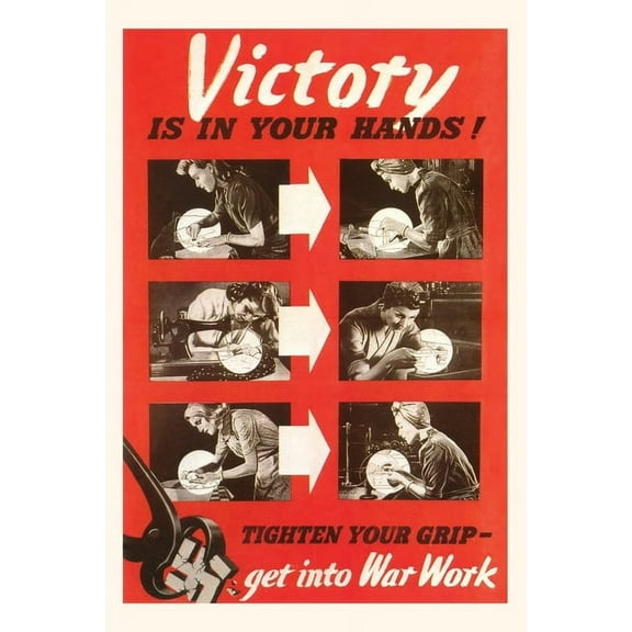 Pocket Sized - Found Image Press Journals: Vintage Journal Victory is in Your Hands (Paperback)