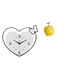 thumbnail image 1 of Reloj De Pared Con Forma De Corazón, Escultura De Fruta Acrílica, Decoración, Diseño Creativo, Movimiento Silencioso, Arte De Pared, Adorno De Porcelana, Mesa Coleccionable, Decoración, 1 of 8