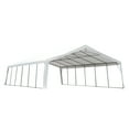 thumbnail image 6 of Outsunny 20' x 40' Large Outdoor Carport Canopy Party Tent with Removable Protective Sidewalls & Versatile Uses, White, 6 of 9