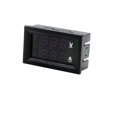 thumbnail image 3 of Treedix 0.28" Digital Voltmeter Ammeter DC 100V 10A Amp Voltage Current Volt Amp Meter Current Tester 3 Bits Dual LED Display DC Dual Display Digital Voltage Ammeter, 3 of 5