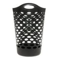 thumbnail image 6 of Mainstays Flexible Round Plastic Laundry Hamper, 3 Pack, Black, 6 of 8
