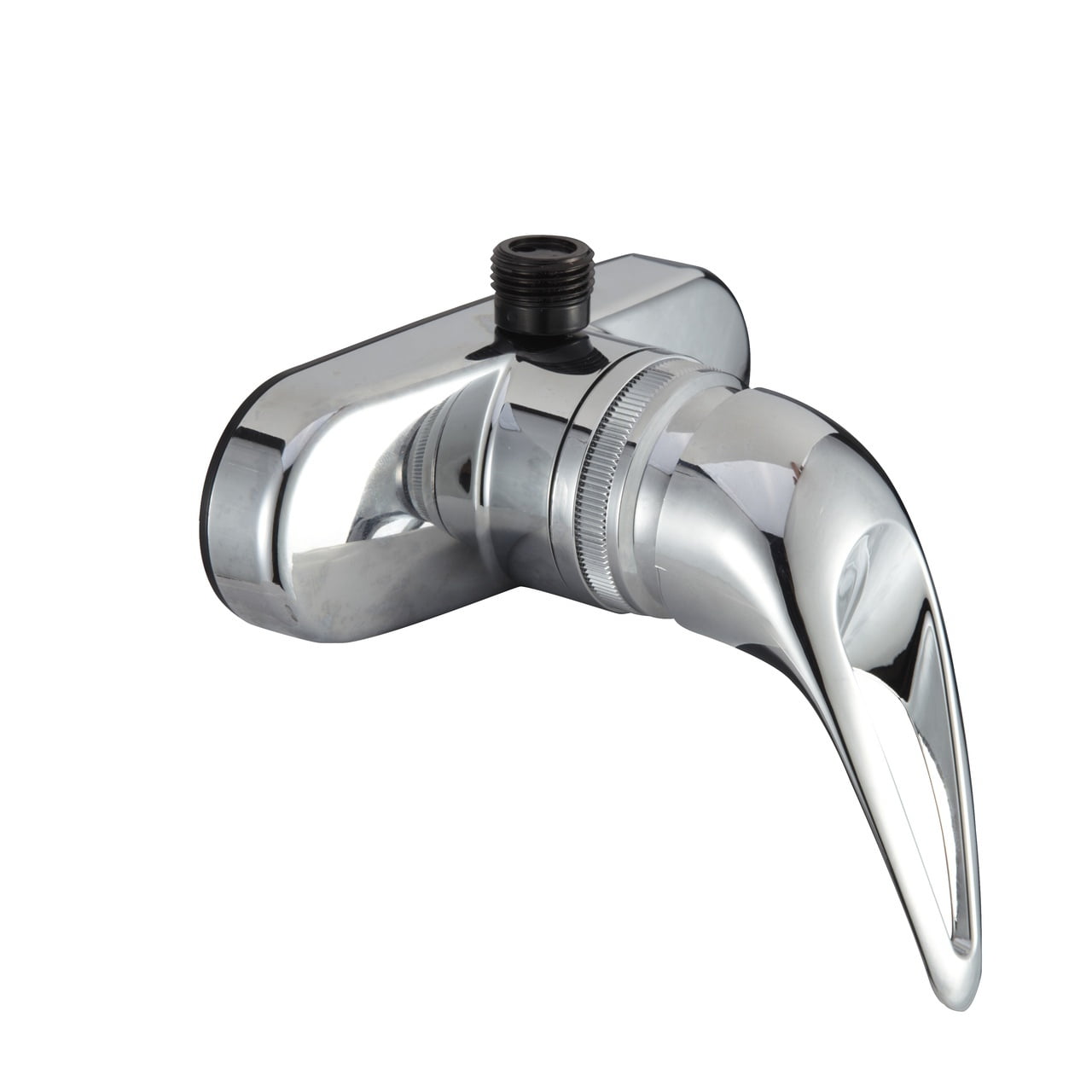 Brushed Satin Nickel Dura Faucet DF-SA110LH-SN RV Tub & Shower Faucet Valve Diverter with Winged Levers 