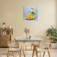 thumbnail image 3 of Stupell Industries Modern Vase of Flowers and Lemons Canvas Art, 17 x 17, by Creative Studio, 3 of 8
