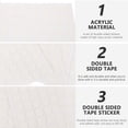 thumbnail image 3 of REOFLYUP 280Set Transparent Adhesive Tape Pads for Adhesive Squares and DIY Project Fixing, 3 of 7