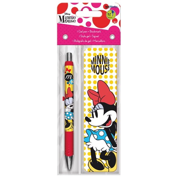 Disney – Lot de 12 stylos à bille Minnie Mouse pour enfants