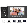 thumbnail image 4 of Intercom System, 7In Color Tft Lcd Display Electric Lock Control Video Door Phone System, For Apartment Office, 4 of 8