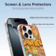 thumbnail image 3 of Funda de TPU Garfield para iPhone 16 Pro: ultrafina, a prueba de golpes, antiamarilleo, resistente a arañazos, compatible con carga inalámbrica, agarre mejorado, estilo transparente., 3 of 7