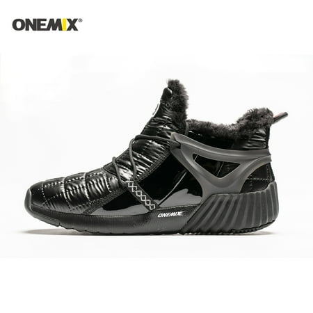 

Men s Snow Boots Waterproof Fur Lined Non-Slip Lightweight Shoes For Winter