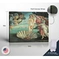 thumbnail image 2 of The Birth of Venus by Botticelli, Famous Paintings Wall Art, Famous Art Prints, Bachelor Pad Decor Men, Botticelli Wall Art, Ready To Hang for Living Room Home Wall Decor 11x14, 2 of 7