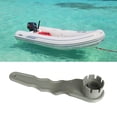 thumbnail image 2 of QualitChoice Valve Air Boat Inflatable Wrench Kayak Canoe Spanner Craftsmanship Repair Tool Compact Fixing Durable Accessories Gray 8 Holes, 2 of 6