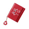 thumbnail image 4 of Monedero pequeño para mujer, monedero con tres pliegues, para ir de compras, citas, regalo informal, 4 of 8