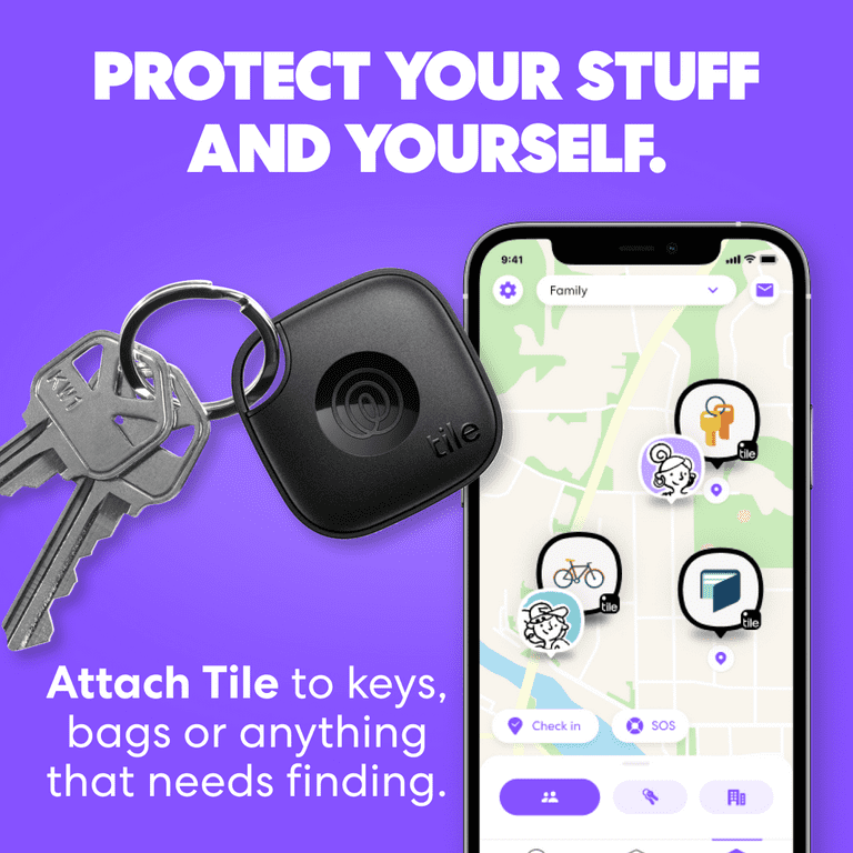 Life360 Tile Mate Hello Kitty Pop Starter Pack – Bluetooth Tracker