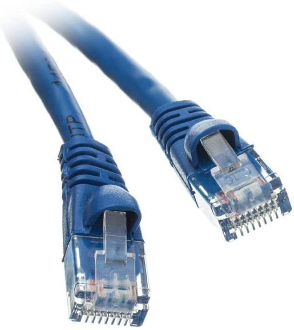 CNE50376 Blue Snagless/Molded Boot Cat5e 3 Feet Ethernet Patch Cable 20 Pack 