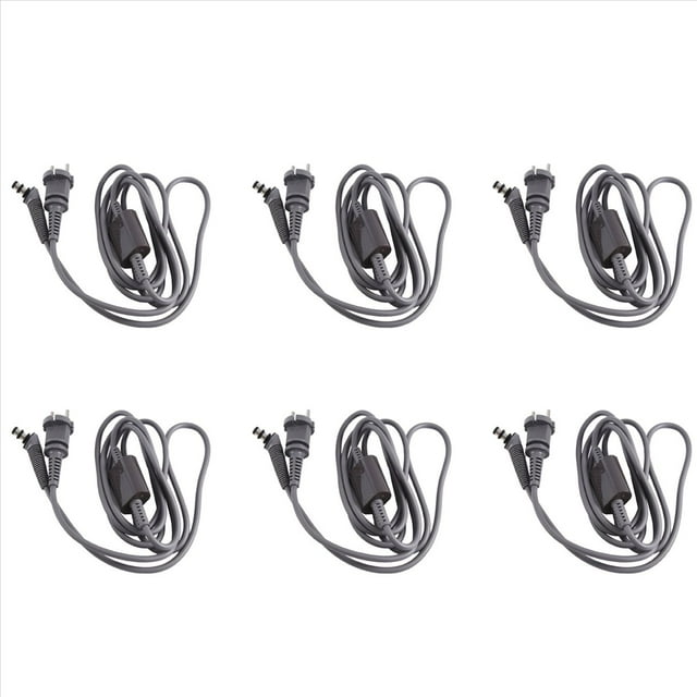 6X para Hair Styler HS01 HS05 Rizador Cable de AlimentacióN Especial Accesorio de ReparacióN Enchufe de la UE