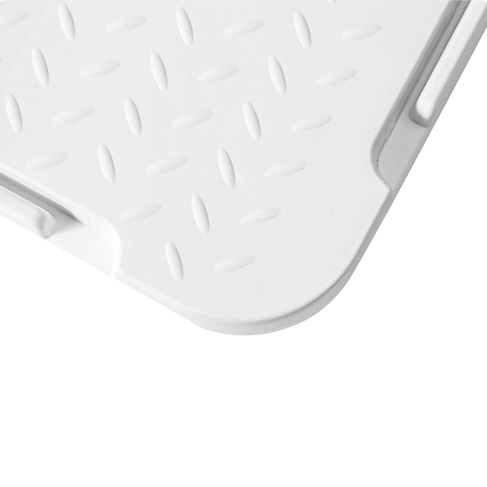 JISADER Furniture Dolly Panel with 360 degree Rotatable Wheels for Appliances Piano Fridge white
