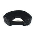 thumbnail image 6 of SikaFu Summer Cotton Color Rhinestone Visors Adjustable Sun Protection Cap For Men and Women 05, 6 of 6