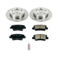 thumbnail image 3 of Power Stop Rear Stock Replacement Brake Pad and Rotor Kit KOE6502, 3 of 8
