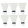thumbnail image 4 of FUTUREORYY Nylon Badminton Shuttlecocks White 6Pcs 2.8x2.8x3.5in, 4 of 8