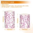 thumbnail image 3 of ALAZA Floral with Heart Shape 2 PCs LED Flickering Flameless Candles with Remote Timer Battery Operated Candle, 3 of 7