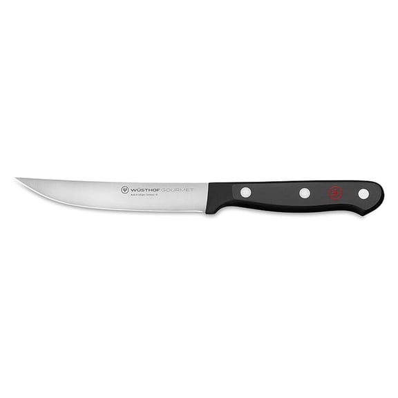 Wusthof 1025046412 Gourmet Steak Knife, 4.5-Inch, Black