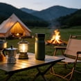 thumbnail image 1 of Stylish Stainless Steel Insulated Cup - Portable Coffee Travel Mug for Camping Car Office, Direct Drink Design Hot Cold Beverage, JKODE, 1 of 6