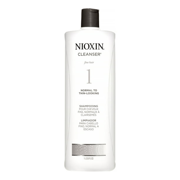 Nioxin System 1 Cleanser Thickening Daily Shampoo, 33.8 fl - Walmart.com