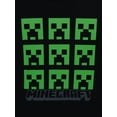 thumbnail image 3 of Minecraft Boys Creeper Faces, Crew Neck, Short Sleeve, Graphic T-Shirt, Sizes 4-18, 3 of 3