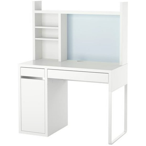 Ikea Computer Work Station White 23838, Small Desk With Hutch Ikea