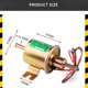 thumbnail image 3 of Universal Automotive Modified HEP-02A 12V Bomba de combustible eléctrica de metal resistente para gasolina y diésel (dorado) Kuyhfg Sin marca, 3 of 5