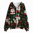 thumbnail image 4 of Towmus Women's Hoodies Long Sleeve Zip Up Sweatshirt Jackets Plus Size Fall Winter Coat with Pockets Casual Workout Outfits, 4 of 6