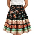 thumbnail image 1 of Jupe Plissée Taille Élégante Couleur Unie pour Femmes, 1 of 6