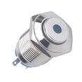 thumbnail image 1 of 16mm 12v Impermeable Led Luces Indicadoras De Metal Lámpara de piezaza De Soldadura Reiniciar la iluminación, 1 of 7