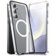 thumbnail image 2 of For Samsung Galaxy S25+ Case Compatible with MagSafe Metal Frame Matte Phone Cover - Green, 2 of 5