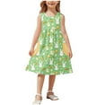 thumbnail image 2 of LOVZFMLL Jupe Débardeur d'Été pour Filles Style Occidental Jupe Princesse Robe Brodée Ajourée pour Filles Été, 2 of 7