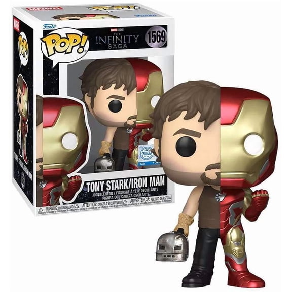 Funko POP! Marvel Tony Stark / Iron Man Vinyl Figure