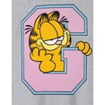 thumbnail image 2 of Garfield T-Shirt Gris à Manches Courtes pour Hommes, 2 of 6