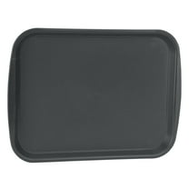 Traex 1014-06 Black Plastic 10 x 14 Fast Food Tray - 24 / CS"