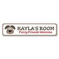 thumbnail image 2 of Puppy Kids Room Novelty Sign, Metal Wall Decor - 4x18 inches, 2 of 4