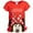 Minnie red, variant on Disney Minnie Mouse Toddler Girls T-Shirt Toddler to Big Kid